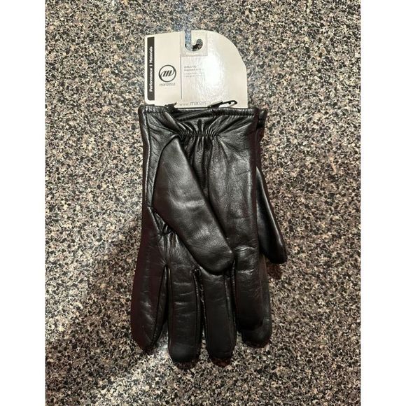 MANZELLA Insulated Leather Glove DRLU-10 Genuine Leather 3M Insulation 40g New - Picture 3 of 10